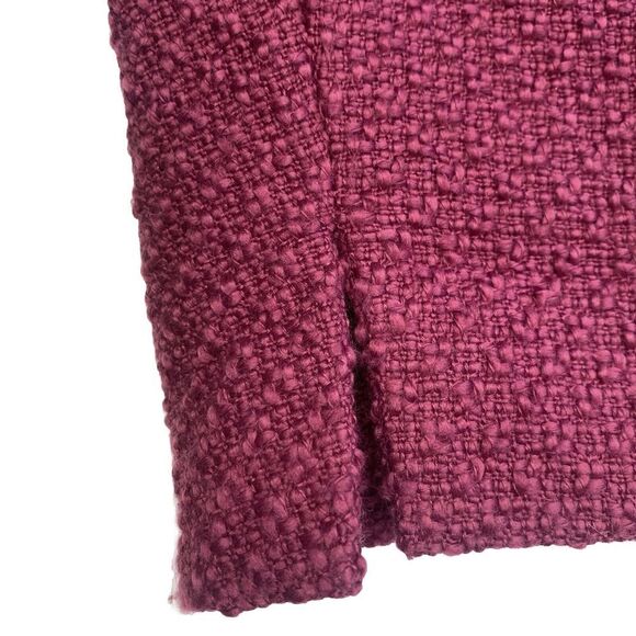 Alfred Dunner Women’s "Wine Country"  Merlot Blazer Jacket size 12 Pre‎ Owned - Picture 10 of 14